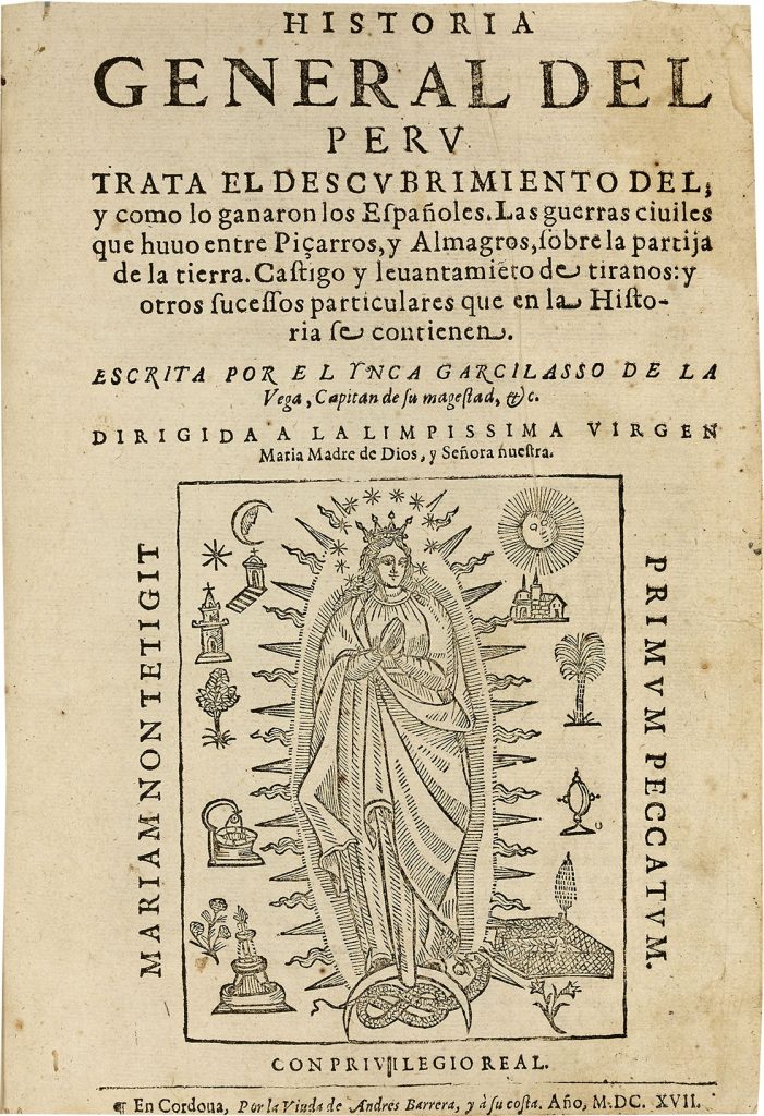 Inca Garcilaso de la Vega. Kroniki historii i podboju imperium Inków