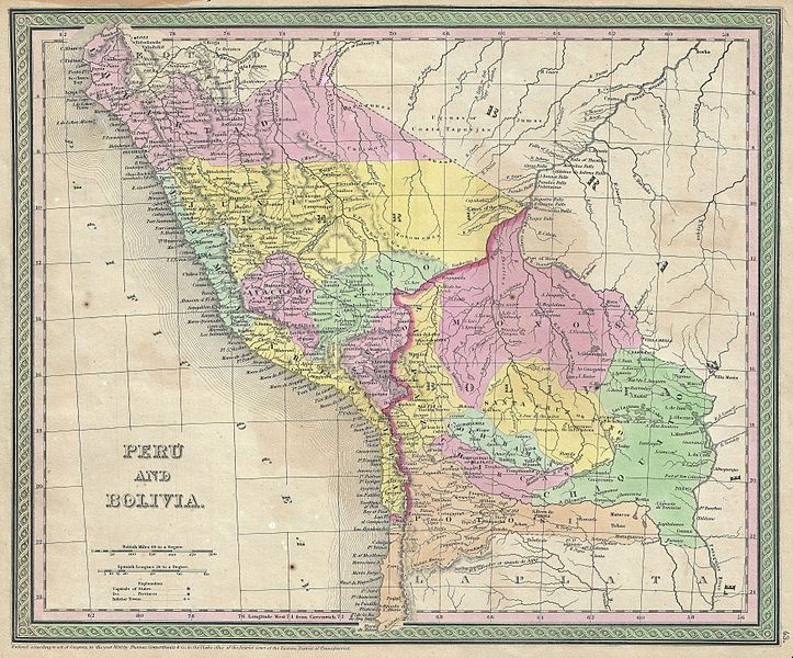 Historyczne mapy Peru - Mapy i schematy związane z imperium Inków