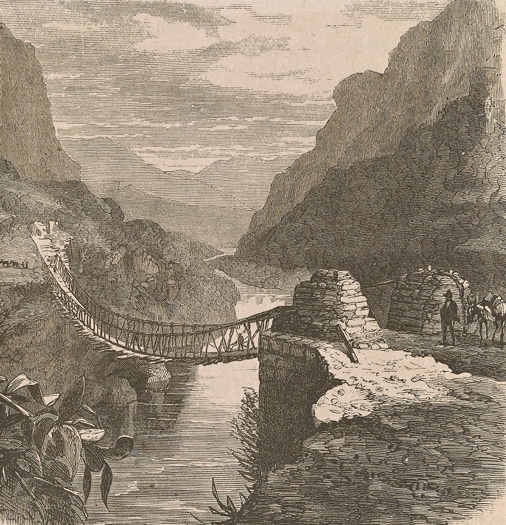 Most nad rzeka Apurimac